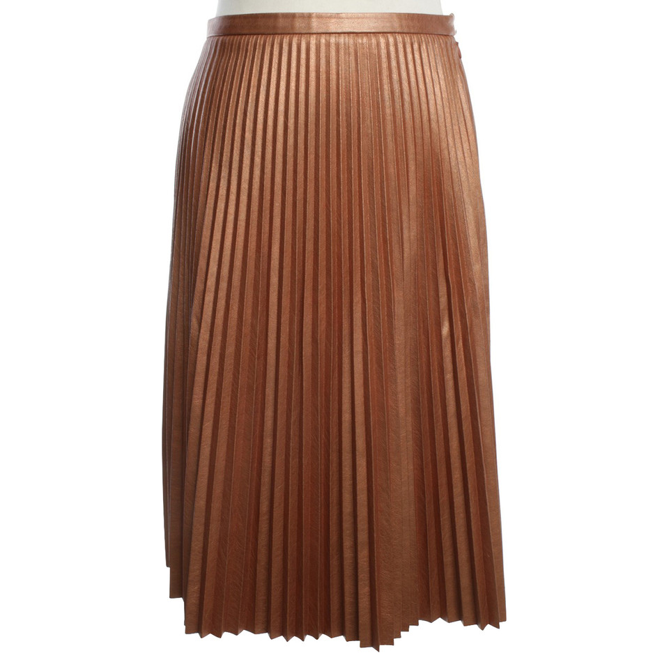 Hugo Boss skirt in bronze metallic