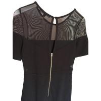 French Connection Black Mesh Dress