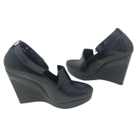 And Other Stories Wedges Leather in Black