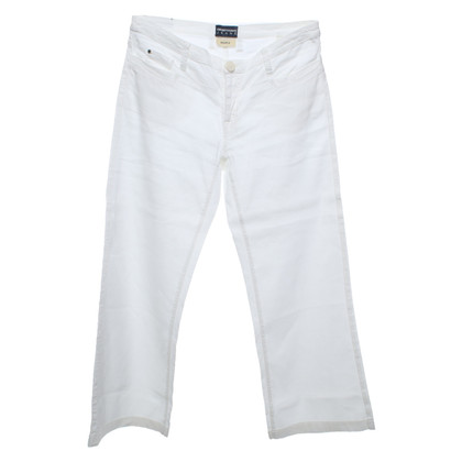 Emporio Armani Paire de Pantalon en Blanc