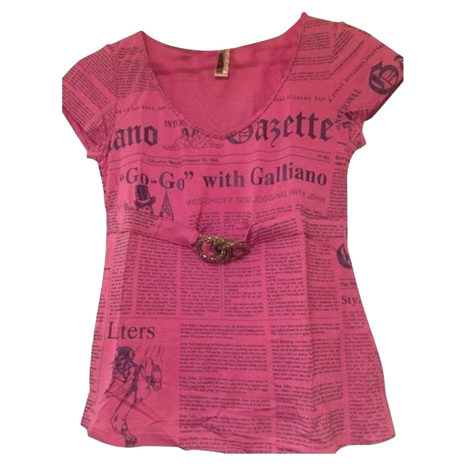 John Galliano Knitwear Viscose in Pink
