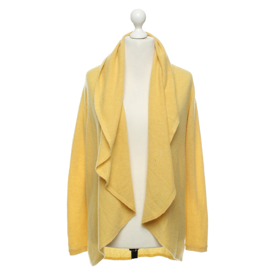 Repeat Cashmere Tricot en Cachemire en Jaune