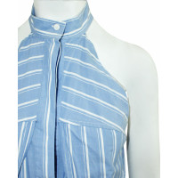 Dion Lee Top Cotton in Blue