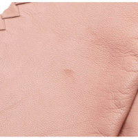 Bottega Veneta Handschoenen Leer in Roze