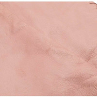 Bottega Veneta Handschuhe aus Leder in Rosa / Pink