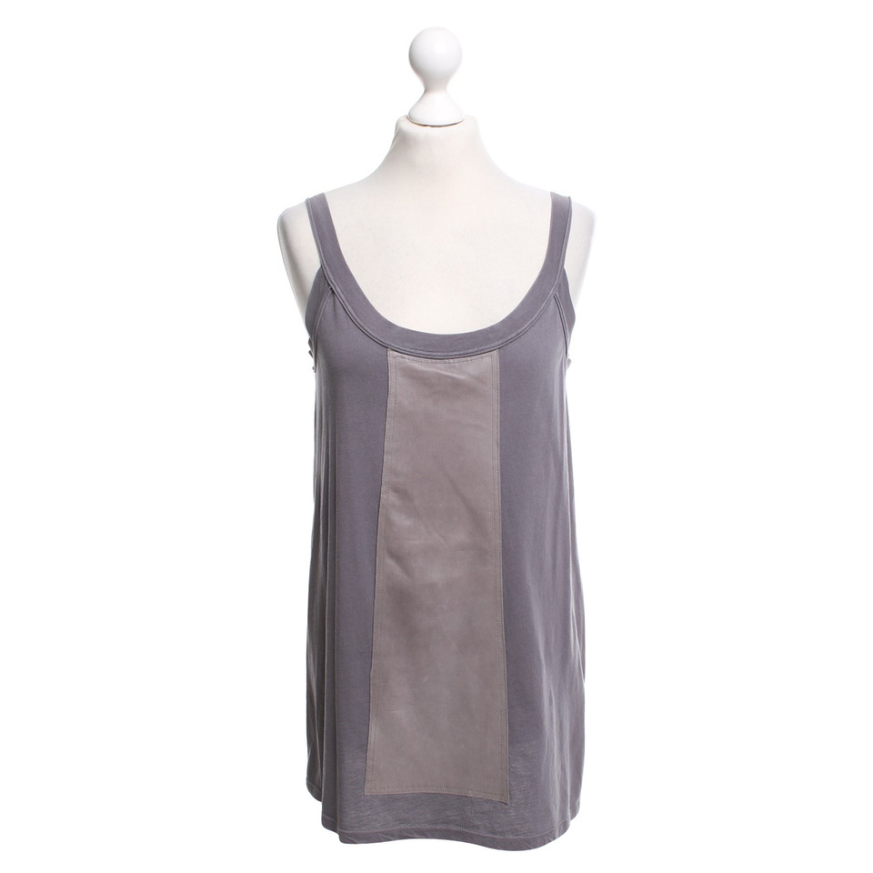 Dorothee Schumacher Top with leather insert