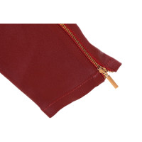 Arma Trousers Leather in Bordeaux
