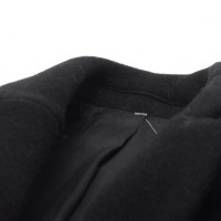 The Kooples Jacke/Mantel aus Wolle in Schwarz