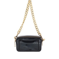 Marc Jacobs Snapshot en Cuir verni en Noir