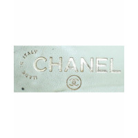 Chanel Sandalen aus Leder in Nude