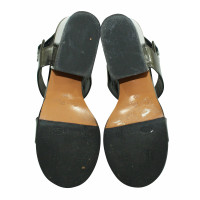 Robert Clergerie Sandals Leather in Green