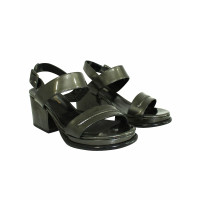 Robert Clergerie Sandals Leather in Green
