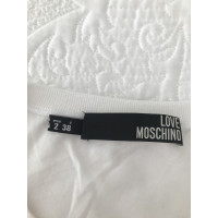 Love Moschino Capispalla in Cotone in Bianco