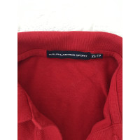 Ralph Lauren Oberteil aus Baumwolle in Rot