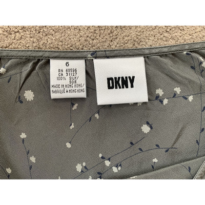 Dkny Skirt Silk in Grey