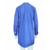 Bcbg Max Azria Kleid aus Baumwolle in Blau