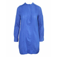 Bcbg Max Azria Kleid aus Baumwolle in Blau