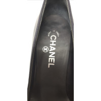 Chanel Scarf/Shawl Leather in Black