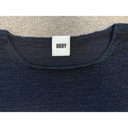 Dkny Knitwear Linen in Blue
