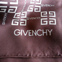 Givenchy Schal/Tuch aus Seide in Braun