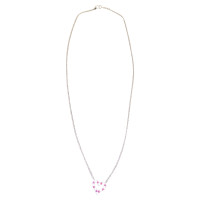 Tiffany & Co. Necklace Platinum in Pink