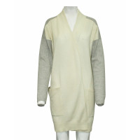 Max Mara Jacke/Mantel aus Wolle in Weiß