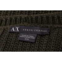 Armani Exchange Top Cotton in Olive