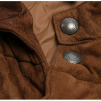 Polo Ralph Lauren Veste/Manteau en Cuir en Marron