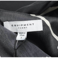 Equipment Dress Silk in Grey