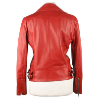 Gucci Leather jacket in red