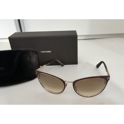 Tom Ford Zonnebril in Taupe