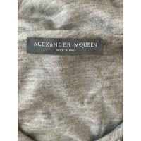 Alexander McQueen Kleid aus Viskose in Grau