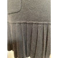 Moschino Kleid aus Wolle in Schwarz