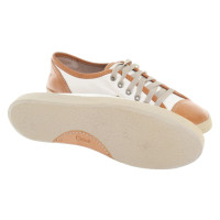 Chloé Leather lace-up shoes in bicolor