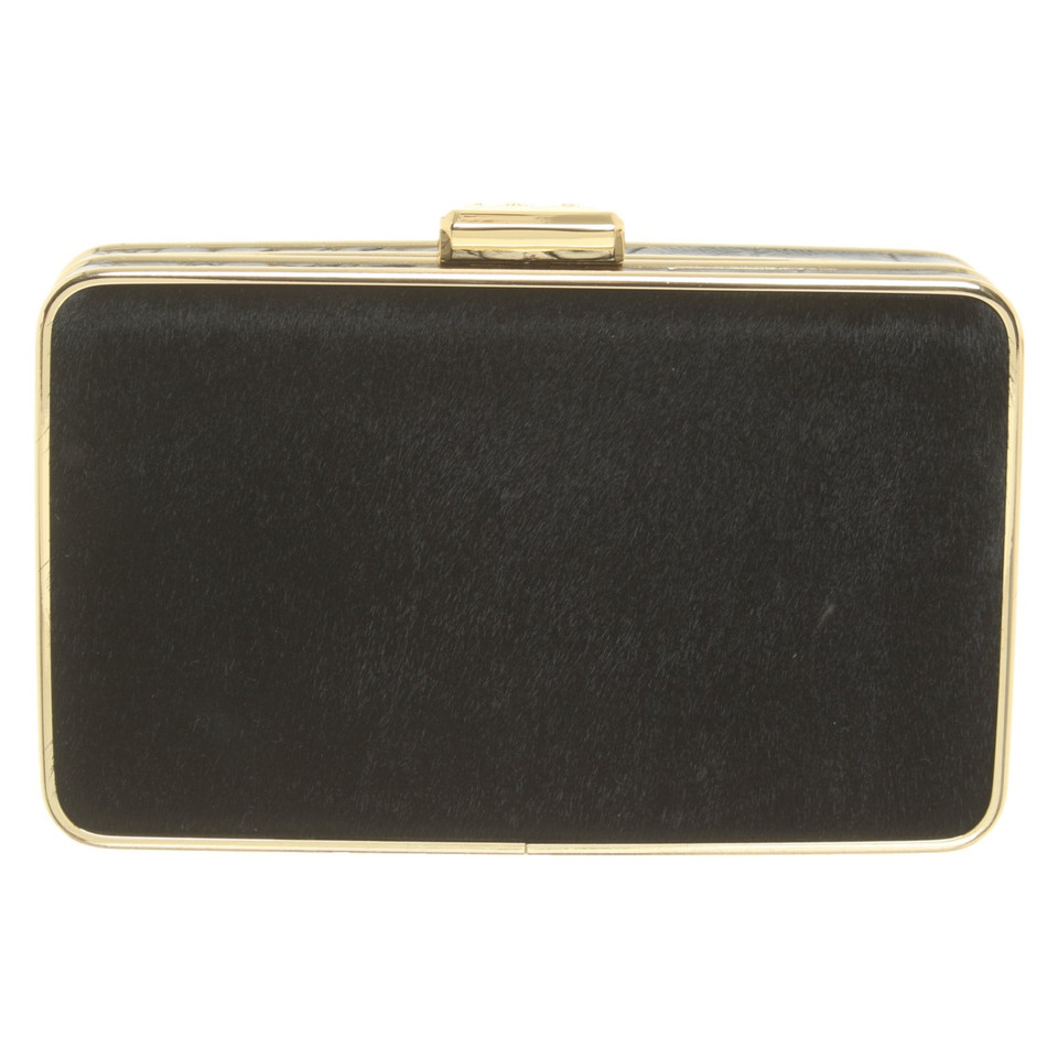 Michael Kors Clutch Bont in Zwart