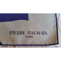Pierre Balmain Scarf/Shawl Silk in Blue