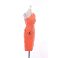 Roland Mouret Dress Wool in Orange