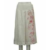Dkny Skirt Linen in White
