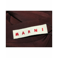 Marni Top Silk in Brown