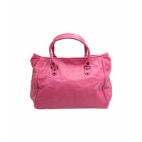 Balenciaga Sunday Bag aus Leder in Rosa / Pink
