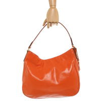 Ralph Lauren Borsa a tracolla in Pelle in Arancio