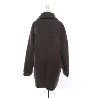 Aquascutum Jacket/Coat Cotton in Khaki