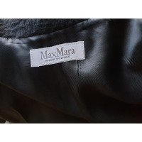 Max Mara Veste/Manteau en Laine en Noir