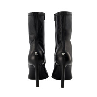 Courrèges Ankle boots Leather in Black