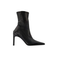 Courrèges Ankle boots Leather in Black