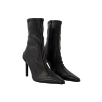 Courrèges Ankle boots Leather in Black