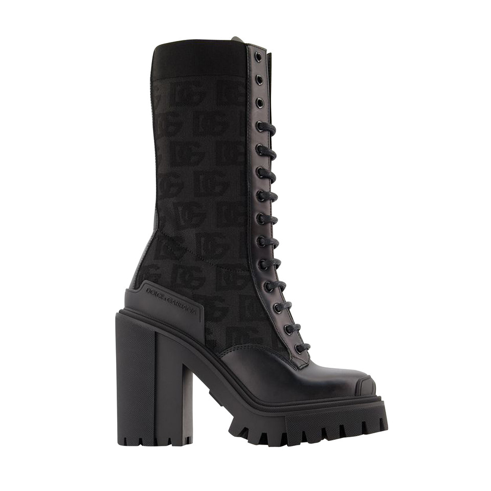 Dolce & Gabbana Ankle boots Leather in Black