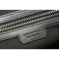 Emilio Pucci Tote bag Leather in Black