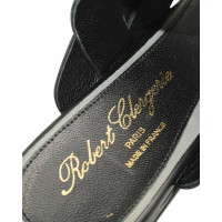 Robert Clergerie Chaussures compensées en Cuir en Noir