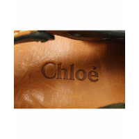 Chloé Wedges aus Leder in Braun